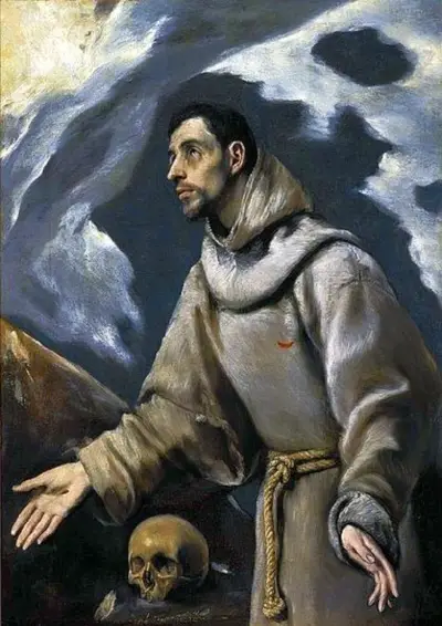 Ecstasy of St Francis of Assisi (1580) El Greco